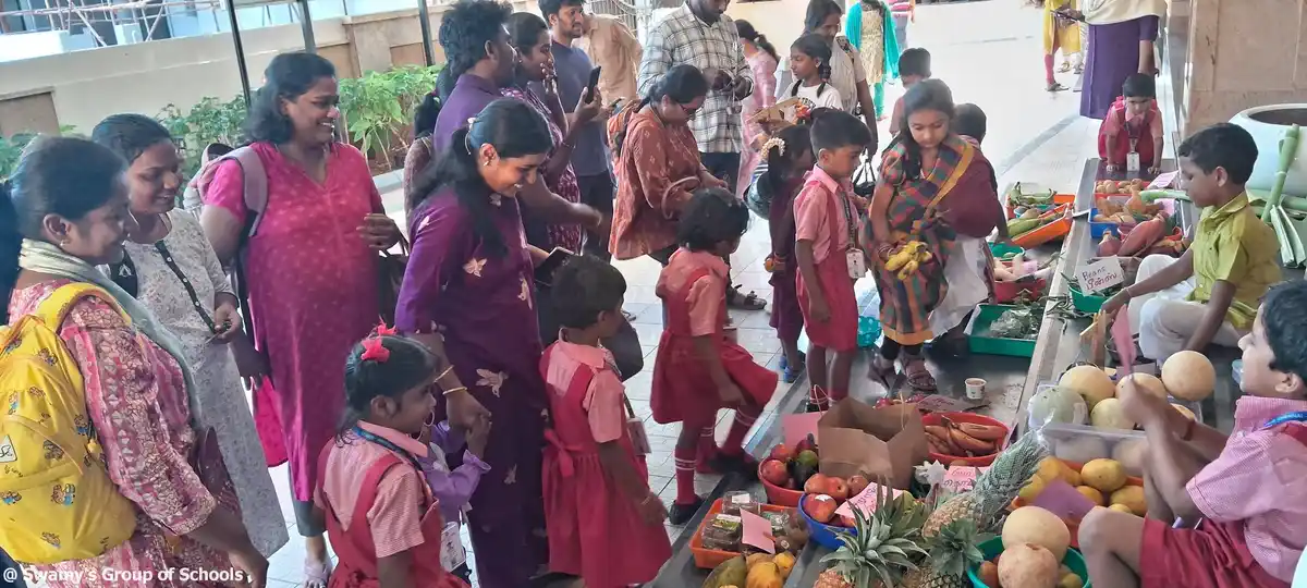 Fruits & Vegetables Day at Swamy’s Brindaven!